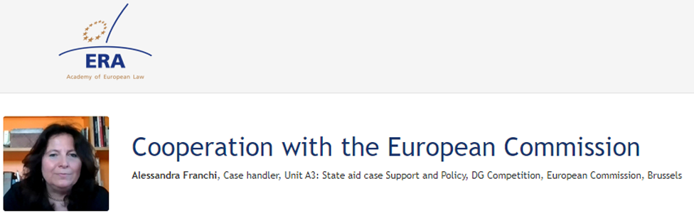 e-Presentation Alessandra Franchi (221DV129e): Cooperation with the European Commission